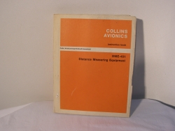 Collins Instruction Book DME-451 Distance Measuring Equipment