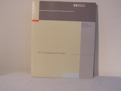 HP 9000 Series 700/800 Computers HP C Programmers Guide