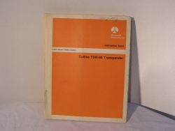 Collins TDR-90 Transponder Instruction Bock