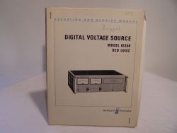 HP Digital Voltage Source Model 6130B BCD LOGIC Operating and Service Manual
