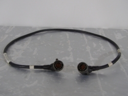 Bundeswehr Kabel Nr:68 SEM 25/35 Vers.Nr. 5995-12-198-5893 Länge.ca. 800 mm