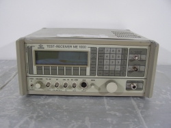 Schomandl Test-Receiver ME 1000 als Ersatzteilträger oder zum selbst reparieren verkauft.