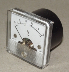 Shinohara Electrical Instrument 0-25V.