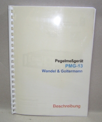 Pegelmeßgerät PMG-13 Wandel & Goltermann Beschreibung
