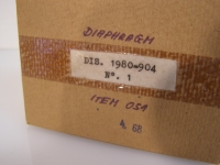 Kollsman -System -Technik Diaphragm TYP 1980U-4-02 NEU