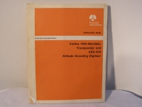 Collins Instruction Book TDR-950/950L Transponder and AED-950