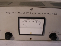 HFminst Werk 870 Prüfgerät für Netzteil RV-Ger 12/800 als Ersatzteilträger