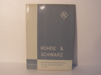Rohde & Schwarz Abstimmbarer Anzeigeverstärkker Type UBM