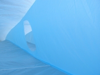Deko Fallschirm / Para-Flite MT-1 MAIN Matratzenschirm Farbe hellblau