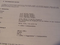 Philips Universal Counters PM 6611/6613/6614/6615 Gebrauchsanleitung / Service Manual