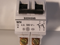 Siemens WN-Automat Schutzschalter 6A 380V