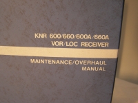 King KNR 600/660/600A/660A Vor/Loc Receivers Installation Manual