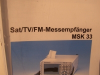 Kathrein Sat/TV/FM-Messempfänger MSK 33 Instandsetzungs