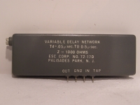 Variable Delay Network Verzögerungsrelais 0,05µ/sec bis 0,5µ/sec