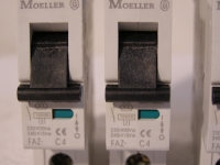 4 x Moeller FAZ-C4 Sicherungsautomat Leitungsschutzschalter NEU