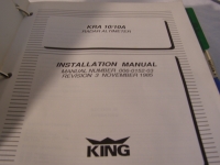 King KRA 10/10A Radar Altimeter Installation Manual