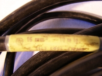Verbindungskabel  Massekabel 16mm²  10 m Kabel