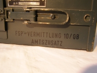 Bundeswehr FSP-Vermittlung 10/OB Amtszusatz
