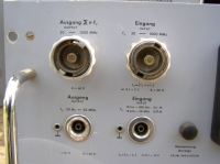 Rohde & Schwarz Frequenzmesser Type WIK BN 4421 als Ersatzteilträger