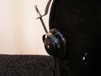 Omega Funktechnik magnetischer Kopfhörer 5 Ohm