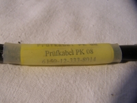 Adapterkabel Prüfkabel PK 02 mit Blindstecker
