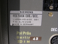 Siemens FEC 100A COD./ DEC L22556-H15-A103