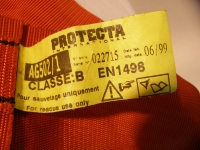 Protecta  Rettungssitzgurt Evakuierungshüftgurt AG502/1Classe:B zu Dekozwecken