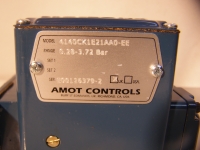 Amot Controls Model 4140CK1E21AA0-EE 0,28-3,72Bar Pressure Switch