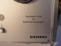 Siemens Durchwahl-PrGT für Nebenstellenanlagen