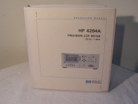 Hewlett Packard HP 4284A Precision LCR Meter 20Hz - 1MHz Operating Manual