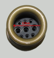Amphenol Stecker 8640 Cannon-G VG95234G-24-11PN, 9-polig