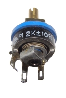 Mini Potentiometer Drahtwiderstand  P1 2KOhm +- 10% WM110  ( 4 Stück )
