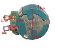 4 Stk. Clarostat Potentiometer 10033828 G1 625-7451