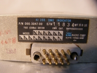 KI 266 DME Indicator King  P/N 066-3047-00