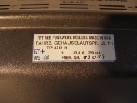 RFT Fahrzeuglautsprecher UL7-1