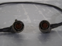 Bundeswehr Kabel Nr:68 SEM 25/35 Vers.Nr. 5995-12-198-5893 Länge.ca. 800 mm