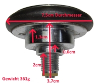 Manometer / Druckanzeige 0-315 kp/cm²