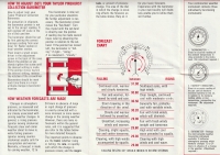 Dekoratives Wandbarometer im Vintage-Stil von Taylor / Sybron