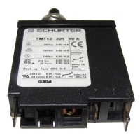 Schurter TMT12-221 10A Sicherungsautomat/ Überstromschalter, neuwertig