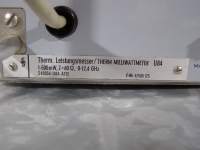 Siemens Thermischer Leistungsmesser U84 1- 500 mW, Z=60 Ohm, 0-12,4 GHz