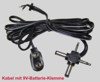 Anschluß-Kabel mit DC 4-fach-Stecker-Adapter / Adapterkabel