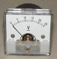 Shinohara Electrical Instrument 0-25V.