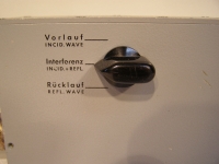 R&S Reflektometer Type ZUP.BN 3569/60 Frequenzbereich 10....600 MHz Z= 60Ohm