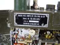 Funkgerät PRC 10 US Army Frequenzbereich 38,0 bis 54,9 MHz