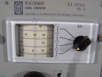 Pegelsender PS-3 0,3...612kHz Wandel & Goltermann