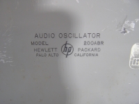 Hewlett Packard Audio Oscillator Model 200ABR Frequenzbereich 20 - 40,000 Hz