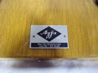 Vintage Agfa Rotlichtlampe