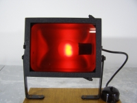 Vintage Agfa Rotlichtlampe
