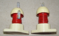 2 Stück Draloric TC 20x50 25pF +- 10% 8kV N3 N2