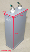 Kondensator SIC-SAFCO 1µF ± 10 %, TS 1800V